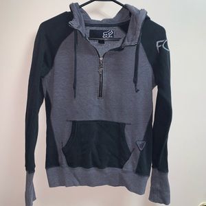Fox pull over sweater